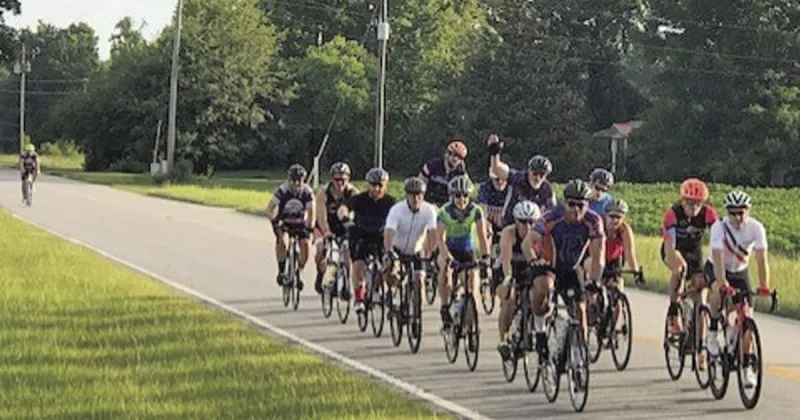 Cyclists ride across state for Alzheimer's research, care and support in fundraiser