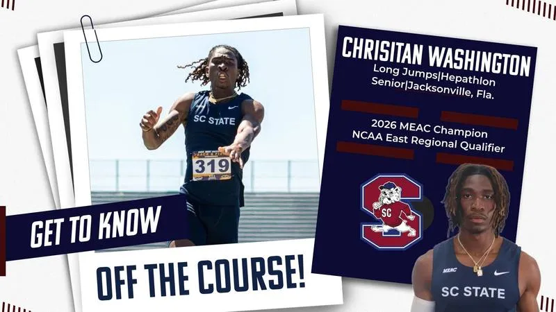 OFF THE COURSE: Track & Field Spotlight with Christian Washington