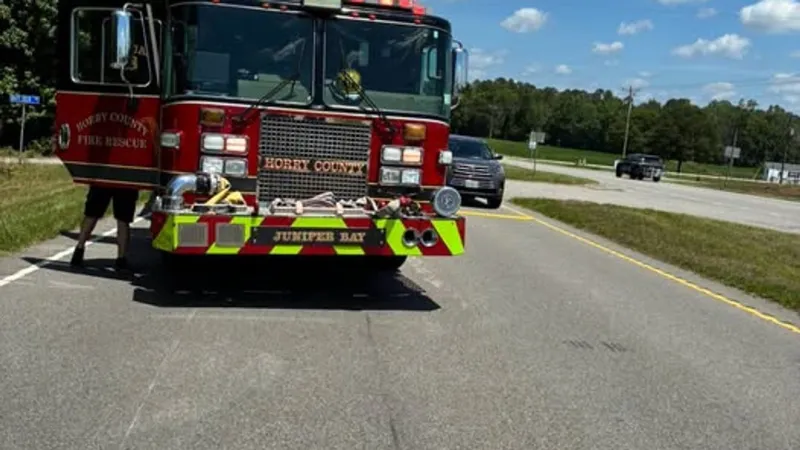 Motorcycle crash blocks Conway-bound lanes on S.C. 501 in Aynor, 1 hospitalized