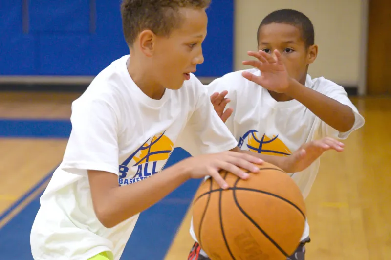 Dozens of kids enjoy annual B All In basketball camp