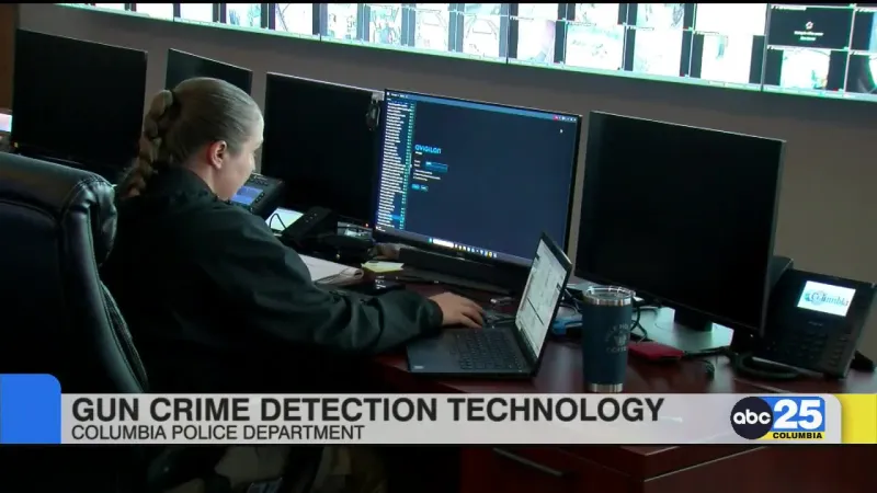 Columbia Police give behind the scenes look at gun crime detection tech
