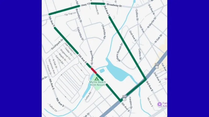 SCDOT closes Horry Co. bridge for emergency repairs