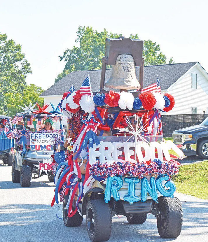 Sheraton Loop's Fourth of July golf cart parade Saturday