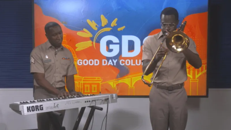 282D Army band members give musical preview into Ft. Jackson's 4th of July celebration