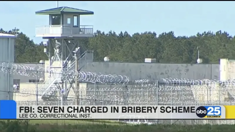 FBI: 7 charged in bribery scheme at Lee County Correctional Institution