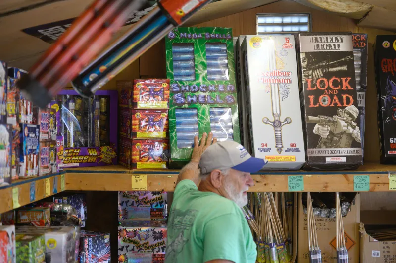 Fireworks stand supports local youth