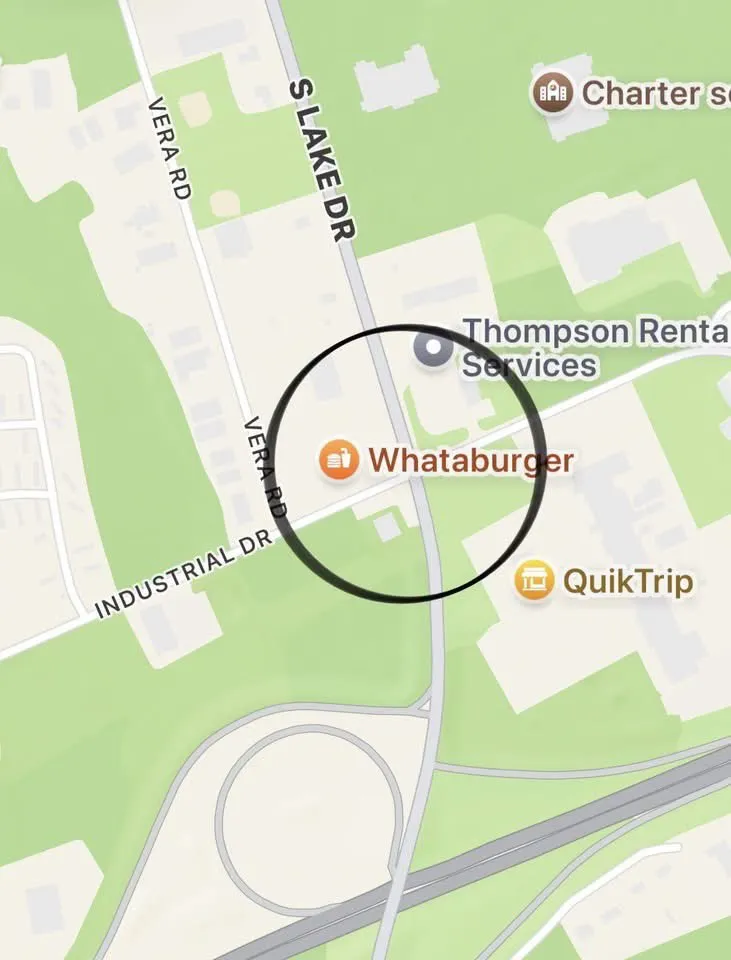 Drivers asked to use caution when traveling through area due to gas leak