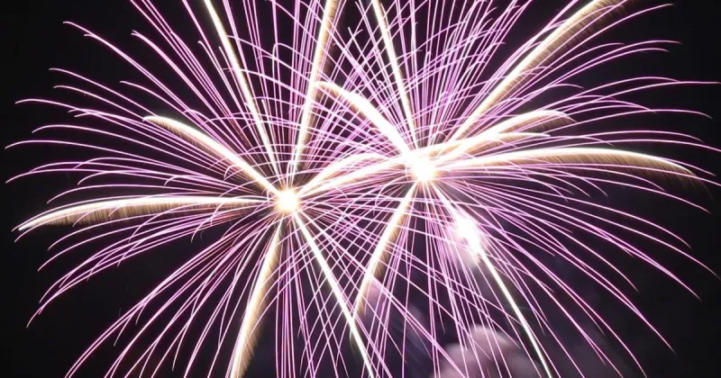 'Be smart. Think smart' with fireworks