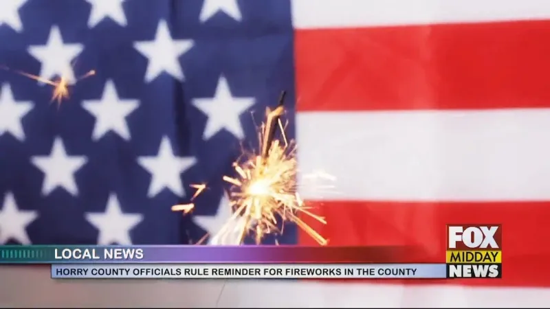 Horry County Firework Rules Ahead Of 4th Of July