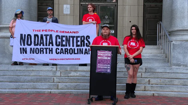 Western NC activists push for statewide ban on new data center construction