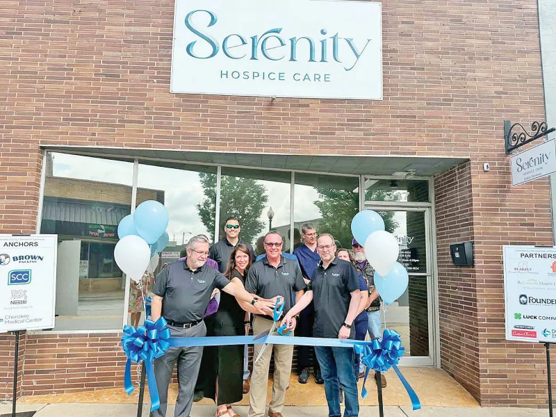 Serenity Hospice Care holds ribbon cutting