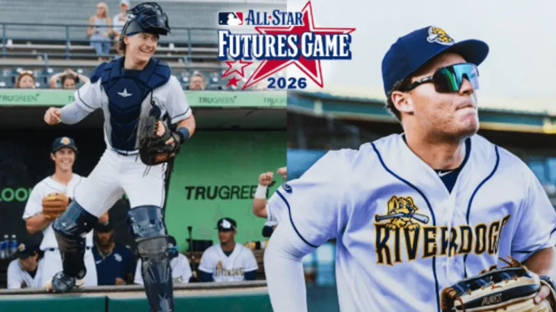 Former RiverDogs Gillen, Flewelling selected for 2026 MLB Futures Game