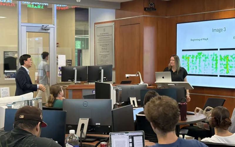 Students dive into stock and option trading during MayX