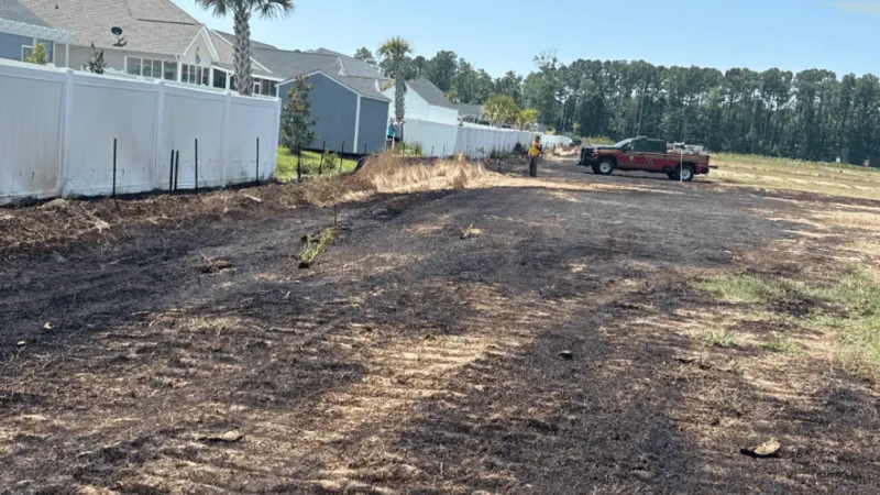 Horry Co. grass fire now contained
