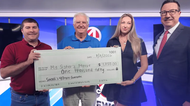 Smoak's 4 Degree Guarantee awards over $1K to My Sister's House