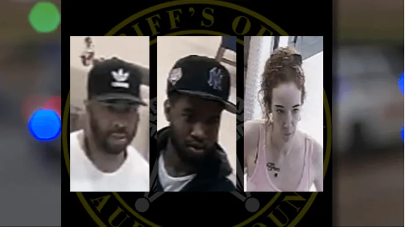 Sheriff's office seeks public's help to identify 3 suspects in Bluffton hotel fraud case