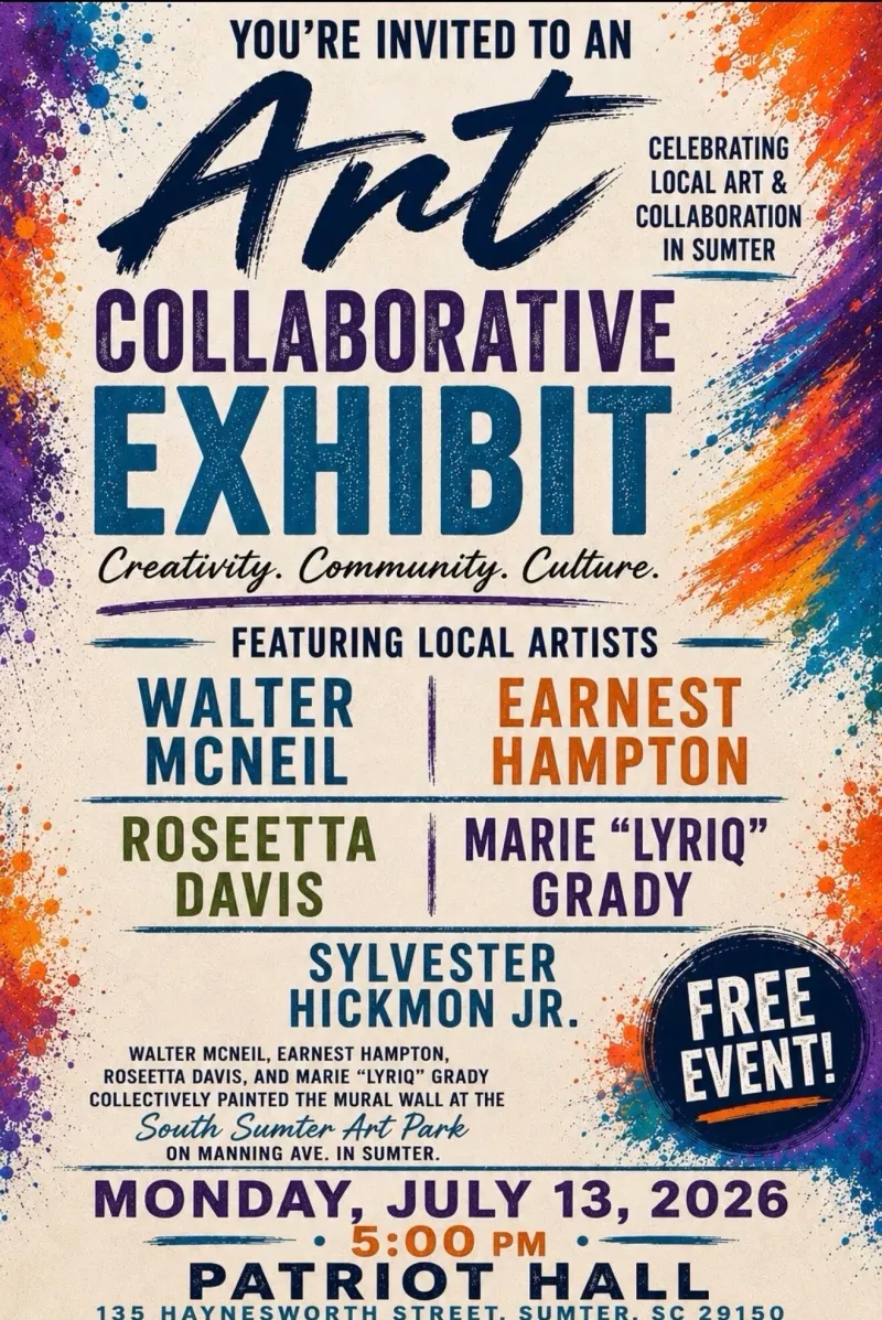 Appreciate the work of local artists at free 'Art Collaborative Exhibit' on July 13