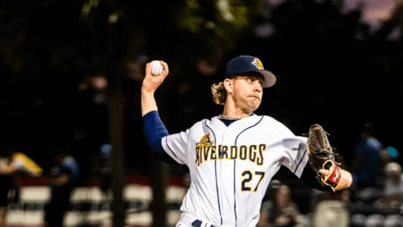 Charleston RiverDogs load bases twice late but fall to Shorebirds