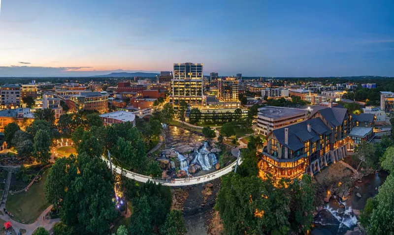 Furman's hometown of Greenville scores No. 3 spot on CNN Travel list