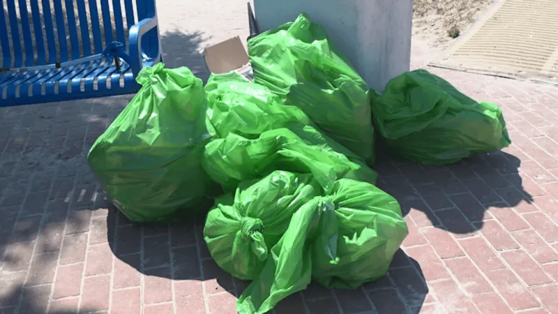 Volunteers hit Atlantic Beach on July 5 to clear Fourth of July litter