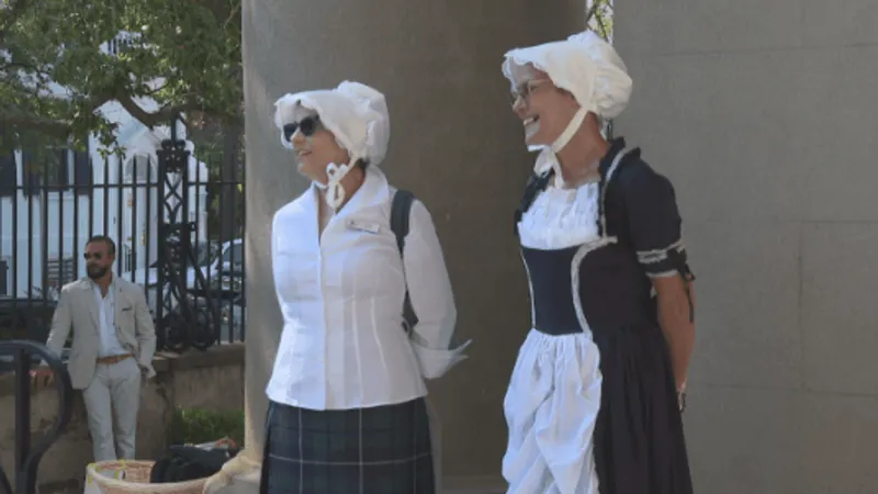 Historic Charleston church recreates 1776 service during America's 250th anniversary
