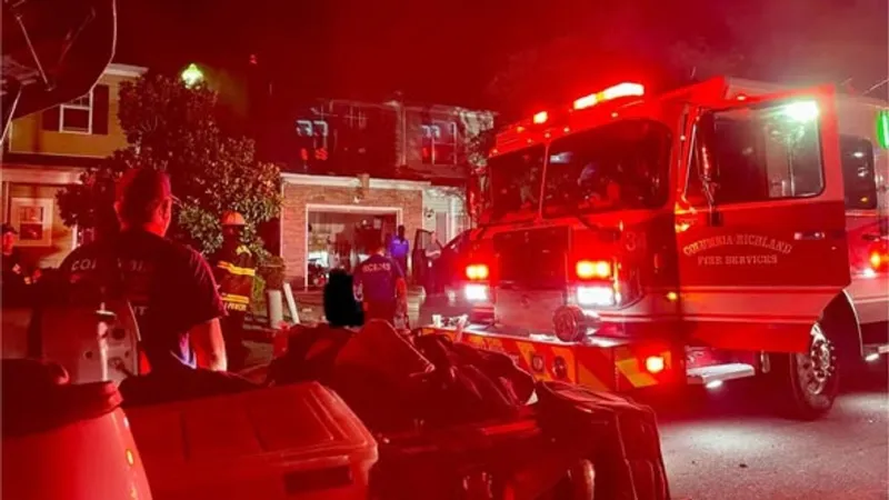 Four displaced after fire destroys Richland County home