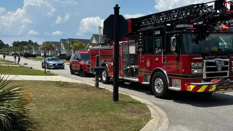 1 injured after vehicle crashes into mailboxes in Horry Co.