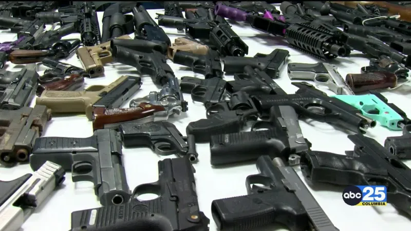 More than 200 guns off the streets in the Midlands