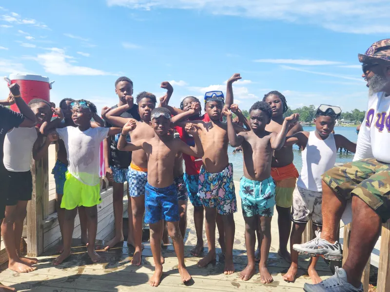 Sumter, Clarendon campers enjoy team building, brotherhood at Gamma Iota's Camp A.M.I.G.O.