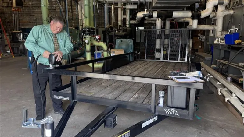 Tri-county sheriff's offices partner to hold trailer stamping event