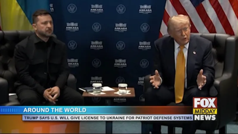 Trump Approves License For Ukraine To Produce Patriot Air Defense Systems