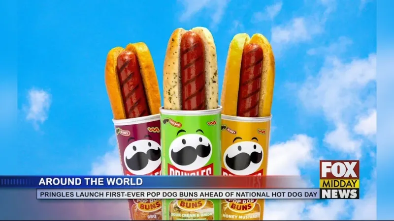 Pringles Launches Pop Dog Buns Ahead Of National Hot Dog Day