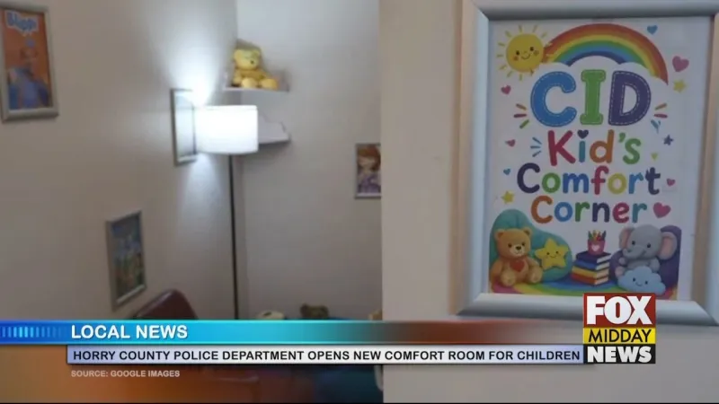Horry Co. Police Department Opens Comfort Room For Kids