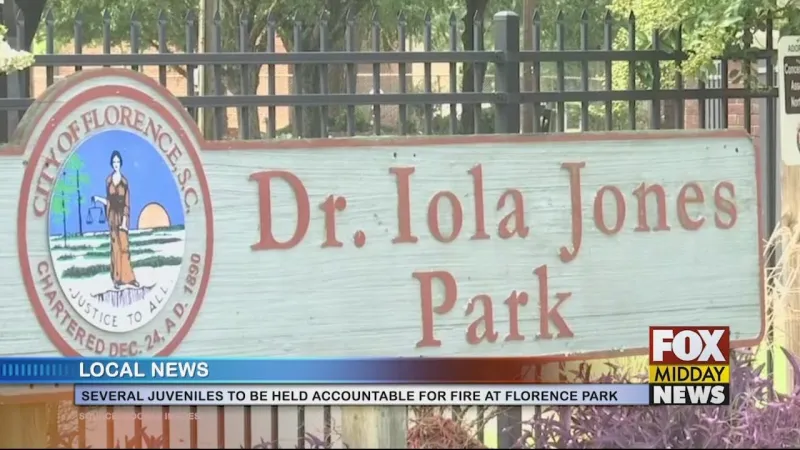 Juveniles Reportedly Responsible For Fire At Florence Park