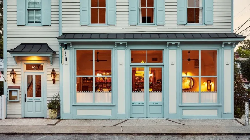 Mount Pleasant's Post House Inn named among Travel + Leisure's 10 best U.S. inns