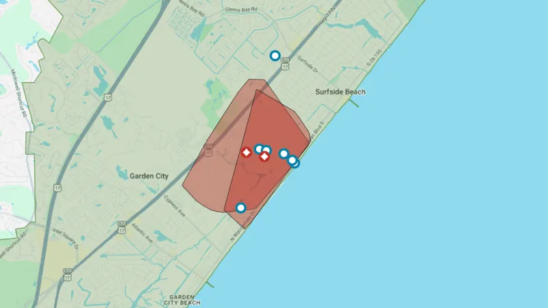 Power restored after outage in Garden City area following severe storms