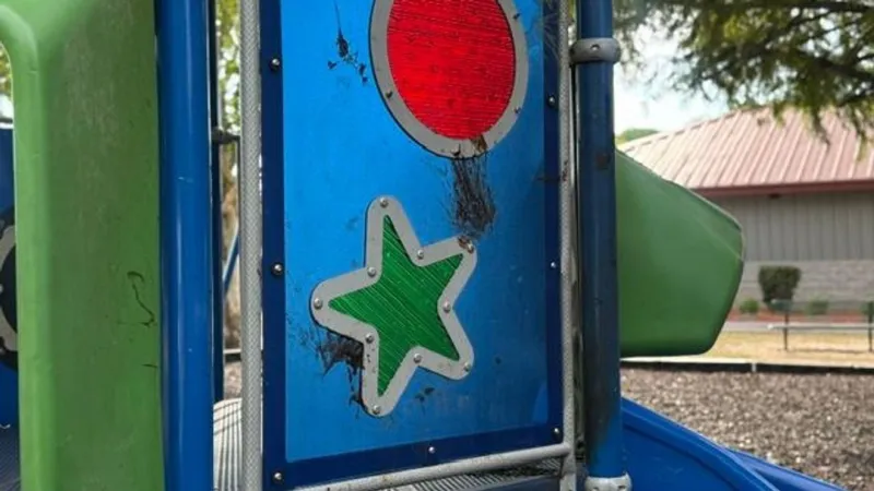 Children accused of setting fire at Florence park playground
