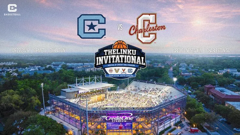 The Citadel to Face College of Charleston in LinkU Invitational at Credit One Stadium