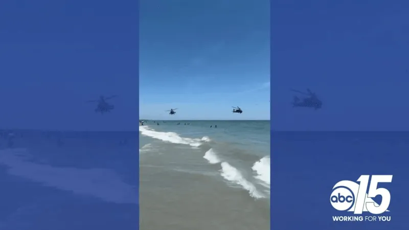 8 Apache pilots suspended after Salute from the Shore flyover