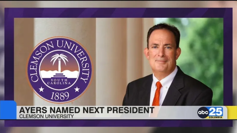 Dr. Benjamin Ayers named new Clemson University president