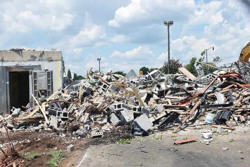 AND THE WALLS CAME DOWN