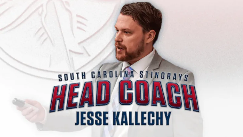 South Carolina Stingrays name Jesse Kallechy 14th head coach
