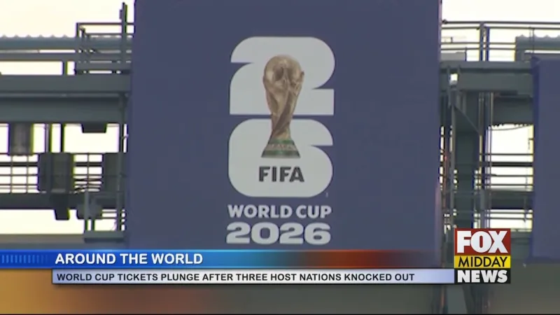 World Cup Tickets Plunge After Co-Hosts Countries Knocked Out