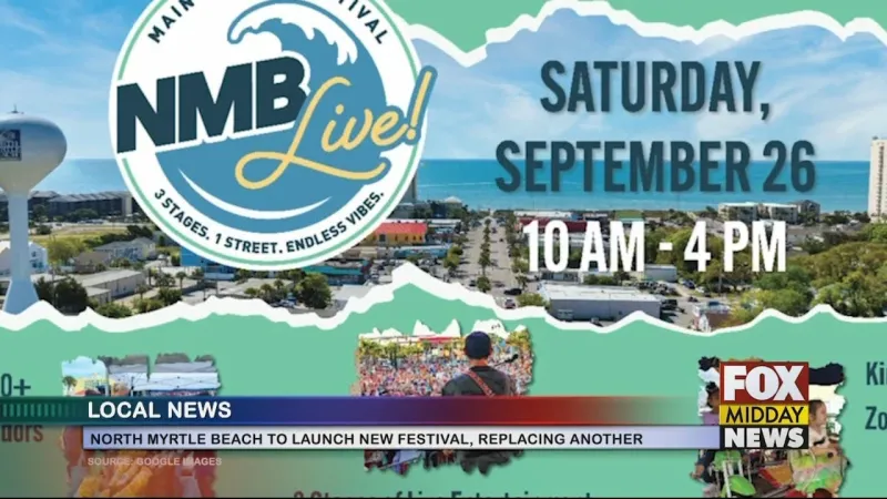 City Of North Myrtle Beach To Launch New Festival