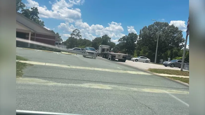Truck seen outside McColl Police Dept. may be linked to deadly hit-and-run