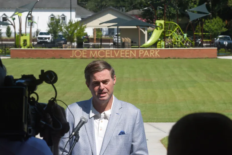 Park honoring longtime Sumter Mayor McElveen officially opens