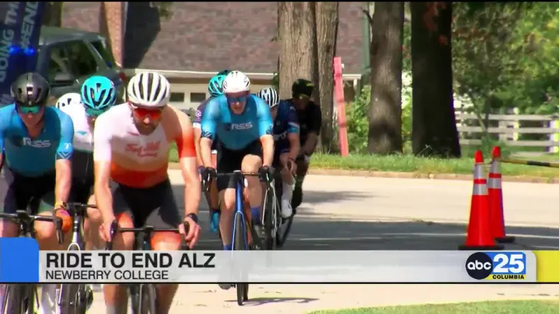 More than 450 cyclists taking 3-day journey across state to help end Alzheimer's
