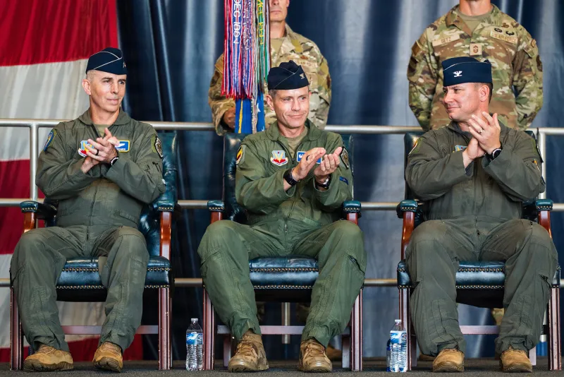 20th Fighter Wing welcomes new command team