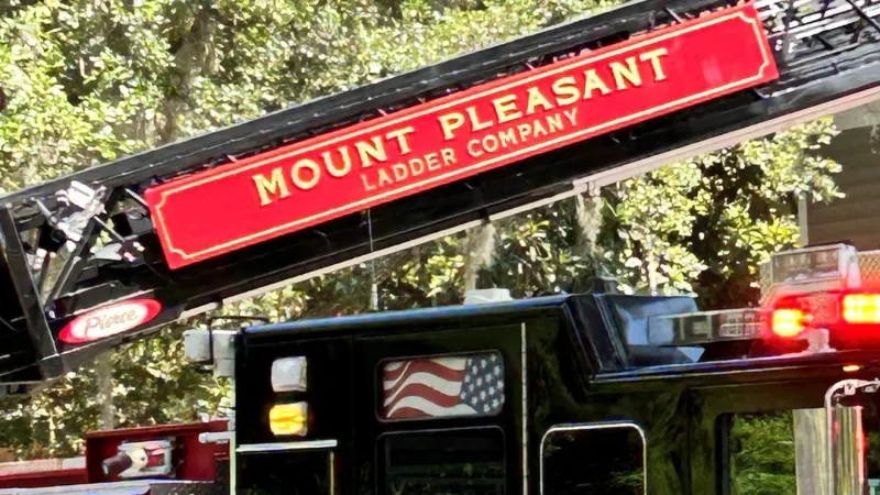 All roadways reopened following Mount Pleasant house fire on Snowden Road