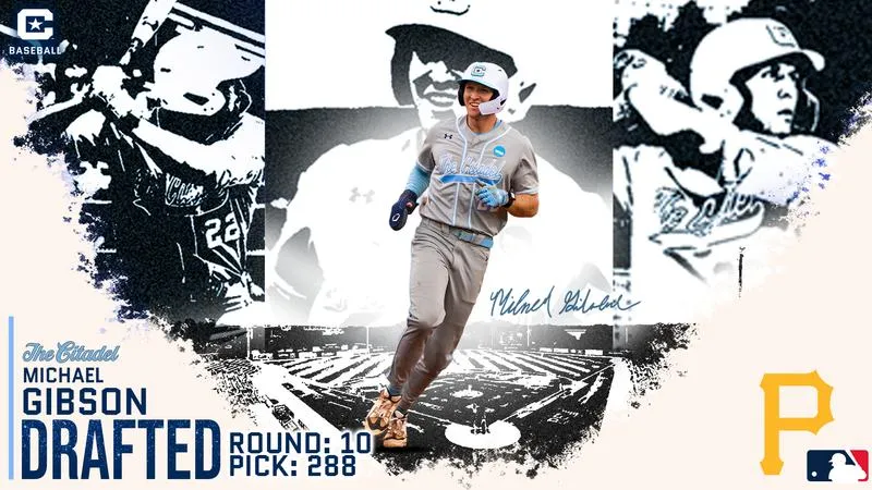 Gibson Picked by Pittsburgh in the 10th Round of the 2026 MLB Draft